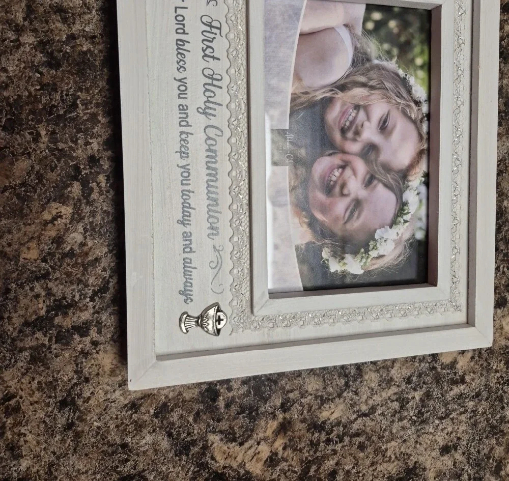 New. First Holy Communion  Decorative Photo Frame